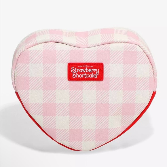 Strawberry Shortcake & Orange Blossom Heart Makeup Bag - Picture 2 of 3